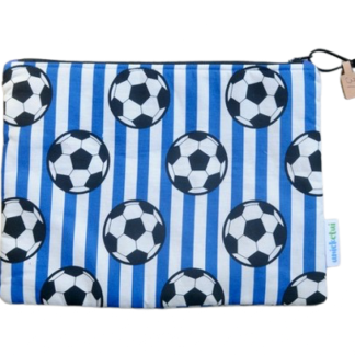 Etui | voetbal blauw-wit - 31