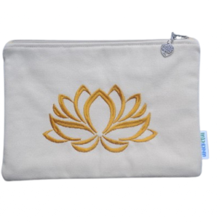 SPIRITUEEL | etui lotusbloem - goud