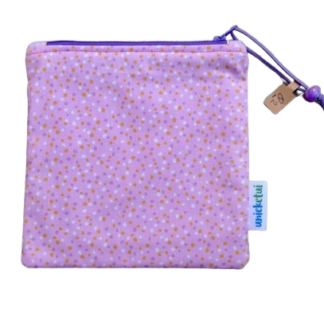 Etui | roze met kleine stipjes - 82