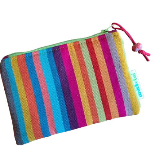 Etui multi colour klein geld make up